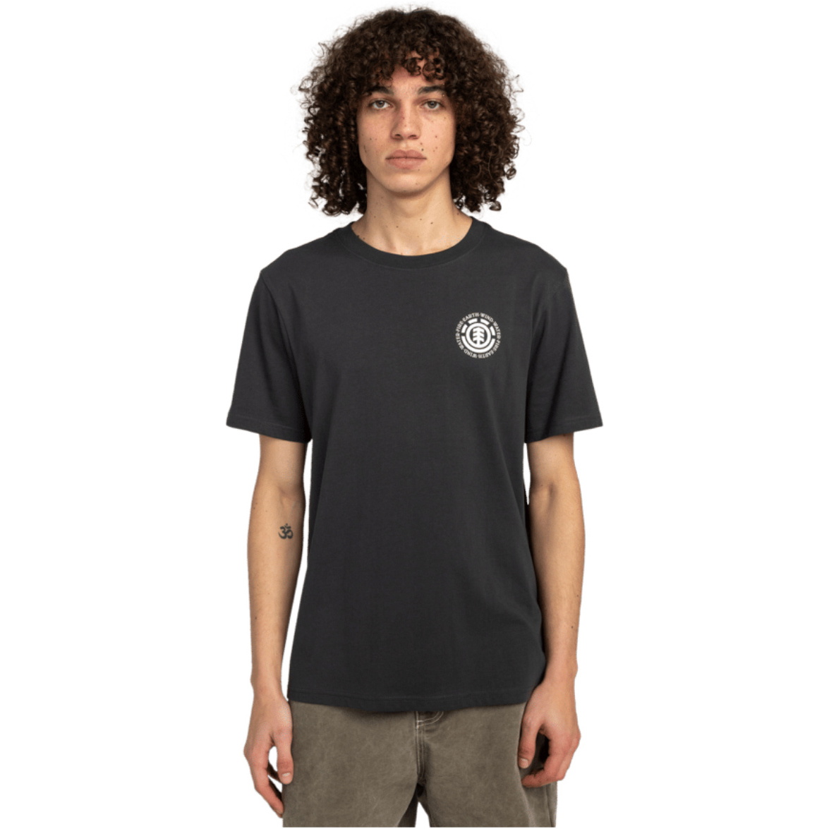2026 Element Mens Seal BP T-Shirt ELYZT00596 - Off Black